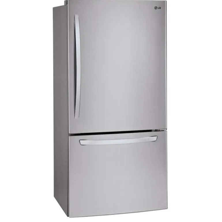 LG 30 in 22 Cu ft Refrigerator Stainless Steel Bottom Freezer - LRDNS2200S