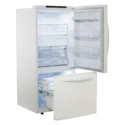 LG 30 in 22 Cu ft Refrigerator White Bottom Freezer - LRDNS2200W