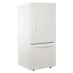 LG 30 in 22 Cu ft Refrigerator White Bottom Freezer - LRDNS2200W