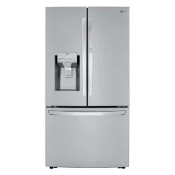 LG 36 in 30 Cu ft Refrigerator Stainless Steel Bottom Freezer, French door - LRFDS3016S