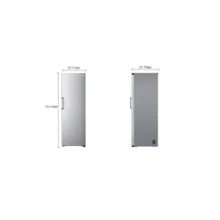 LG 24 in 13,6 Cu ft Refrigerator Platinum Silver All refrigerator - LRONC1404V