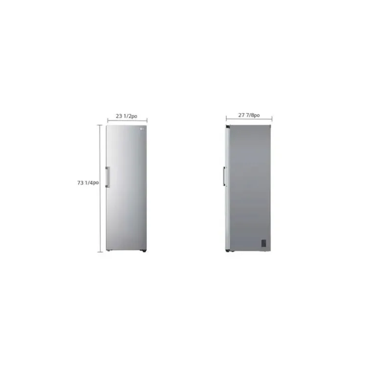 LG 24 in 13,6 Cu ft Refrigerator Platinum Silver All refrigerator - LRONC1404V