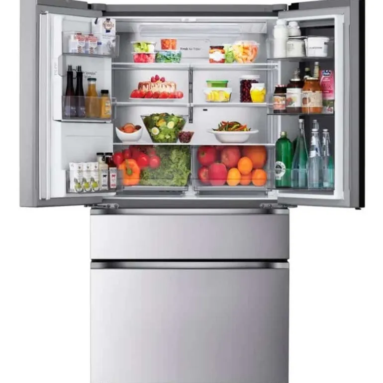 LG 36 in 25 cu ft Refrigerator Stainless Steel Bottom Freezer, French door - LF29S8365S