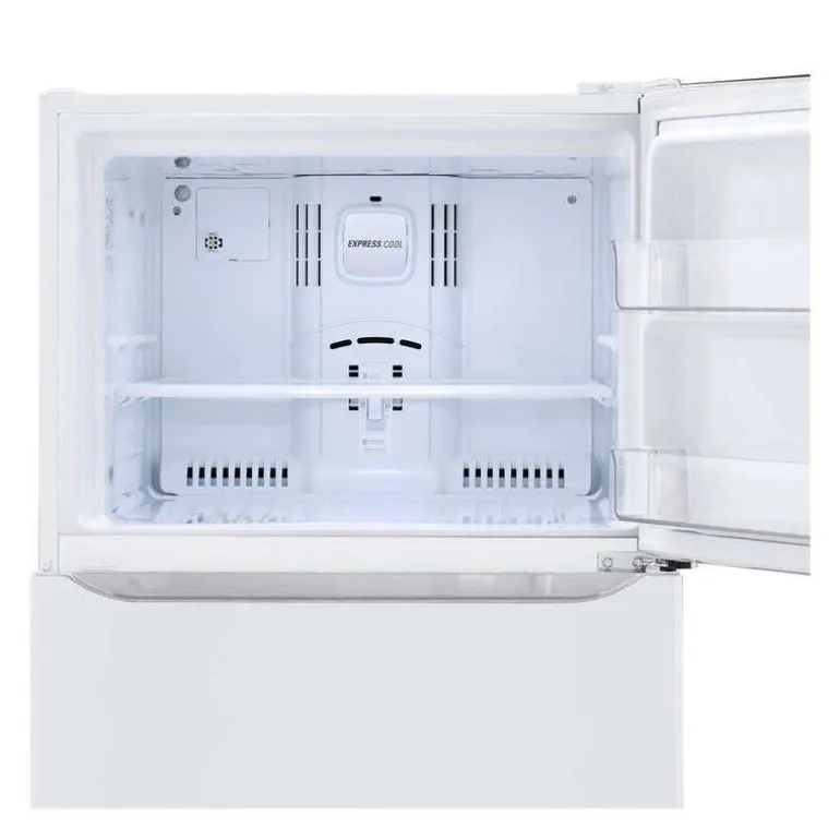 LG 30 in 20 cu ft Refrigerator White Top Freezer - LTCS20020W