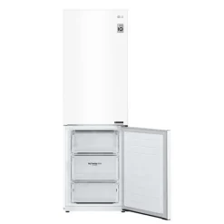 LG 24 in 11,9 cu ft Refrigerator White Bottom Freezer - LBNC12231W