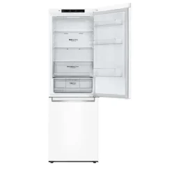 LG 24 in 11,9 cu ft Refrigerator White Bottom Freezer - LBNC12231W