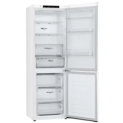 LG 24 in 11,9 cu ft Refrigerator White Bottom Freezer - LBNC12231W