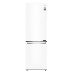 LG 24 in 11,9 cu ft Refrigerator White Bottom Freezer - LBNC12231W
