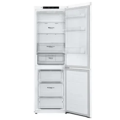 LG 24 in 11,9 cu ft Refrigerator White Bottom Freezer - LBNC12231W