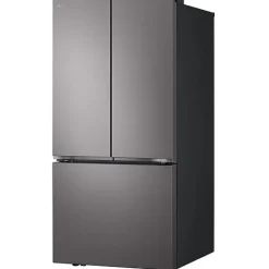 LG 33 in 25 cu ft Refrigerator Black Stainless Bottom Freezer, French door - LF25S6200D