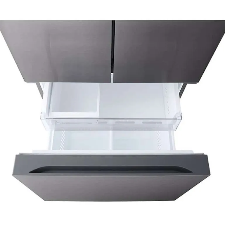 LG 33 in 25 cu ft Refrigerator Black Stainless Bottom Freezer, French door - LF25S6200D