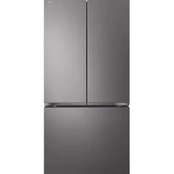 LG 33 in 25 cu ft Refrigerator Black Stainless Bottom Freezer, French door - LF25S6200D