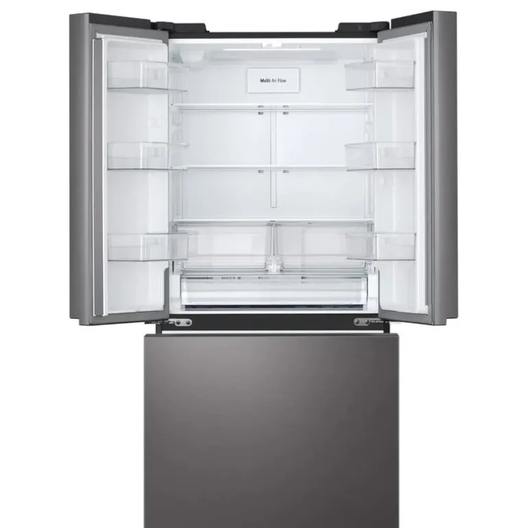 LG 33 in 25 cu ft Refrigerator Black Stainless Bottom Freezer, French door - LF25S6200D