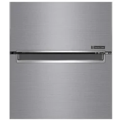 LG 24 in 11,9 cu ft Refrigerator Platinum Silver Bottom Freezer - LBNC12231V