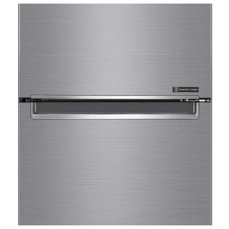 LG 24 in 11,9 cu ft Refrigerator Platinum Silver Bottom Freezer - LBNC12231V