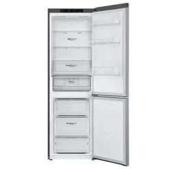 LG 24 in 11,9 cu ft Refrigerator Platinum Silver Bottom Freezer - LBNC12231V