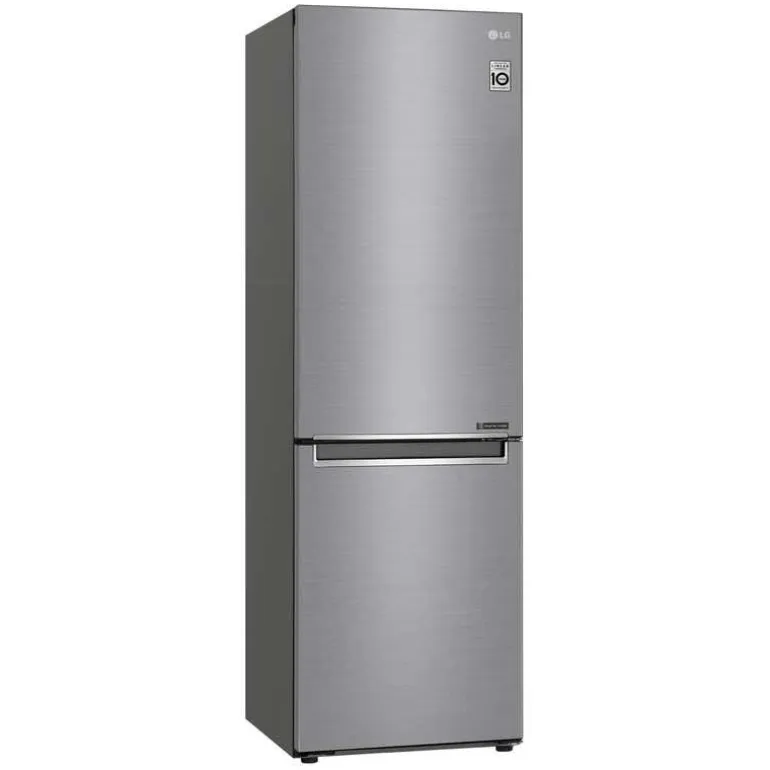LG 24 in 11,9 cu ft Refrigerator Platinum Silver Bottom Freezer - LBNC12231V