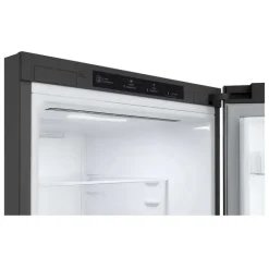 LG 24 in 11,9 cu ft Refrigerator Platinum Silver Bottom Freezer - LBNC12231V