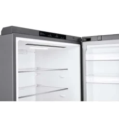 LG 28 in 15 cu ft Refrigerator Platinum Silver Bottom Freezer - LBNC15251V