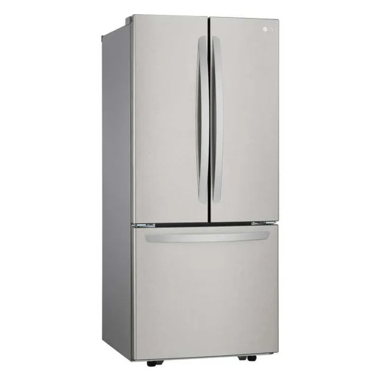 LG 30 in 22 Cu ft Refrigerator Stainless Steel Bottom Freezer, French door - LRFNS2200S