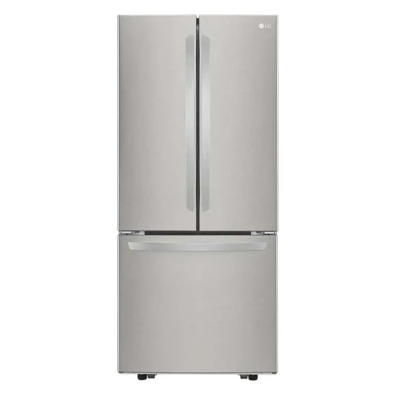 LG 30 in 22 Cu ft Refrigerator Stainless Steel Bottom Freezer, French door - LRFNS2200S
