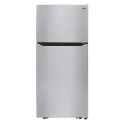 LG 30 in 20 cu ft Refrigerator Stainless Steel Top Freezer - LTCS20020S