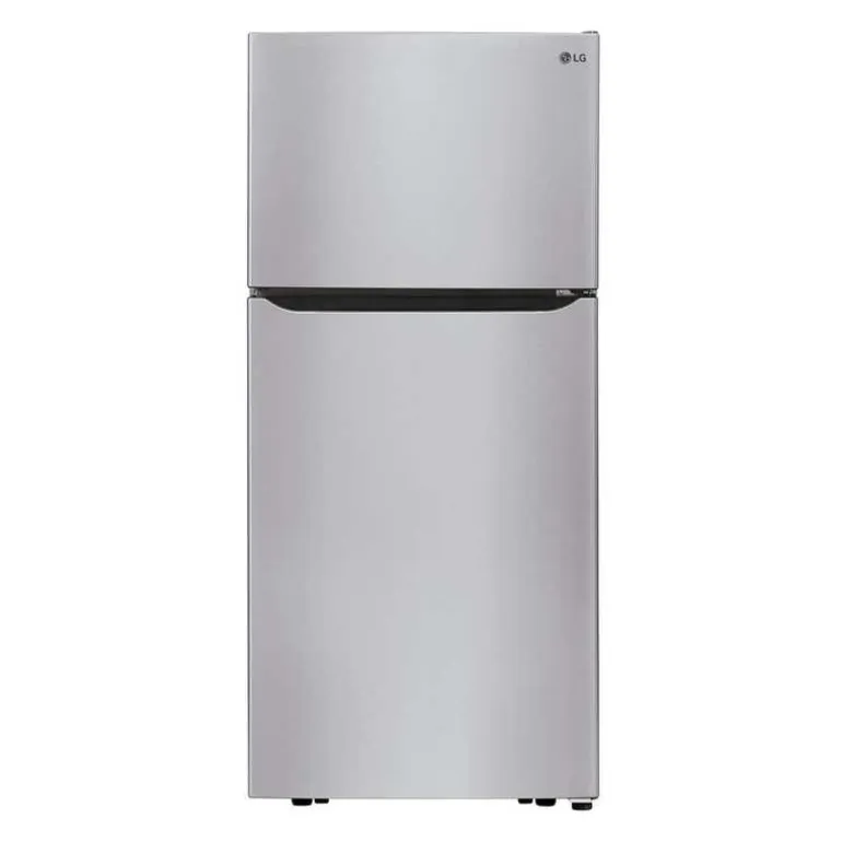 LG 30 in 20 cu ft Refrigerator Stainless Steel Top Freezer - LTCS20020S