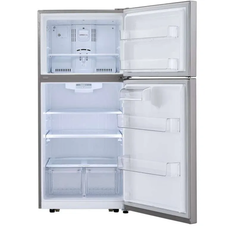 LG 30 in 20 cu ft Refrigerator Stainless Steel Top Freezer - LTCS20020S