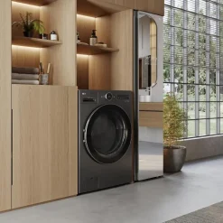 LG All-In-One Washer/Dryer, Black Stainless, 27