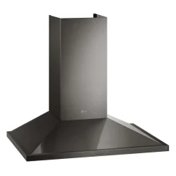 LG Chimney hood Wall Mount Black Stainless 30" , 600 CFM - LSHD3089BD