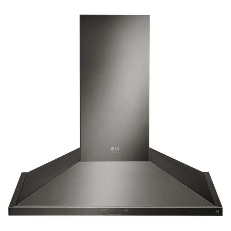 LG Chimney hood Wall Mount Black Stainless 30" , 600 CFM - LSHD3089BD