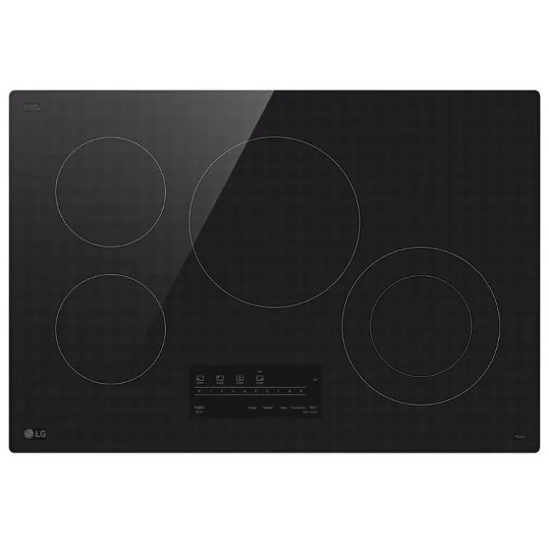 LG Cooktop Glass-Ceramic Black 31" Black - CBEW3013BE