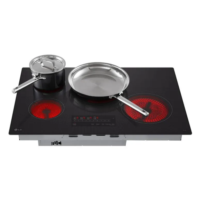 LG Cooktop Glass-Ceramic Black 31" Black - CBEW3013BE