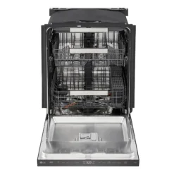 LG Dishwasher Built-In Black Stainless 24