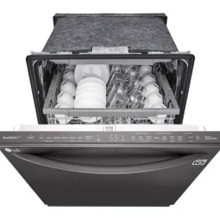 LG Dishwasher Built-In Black Stainless Steel 24