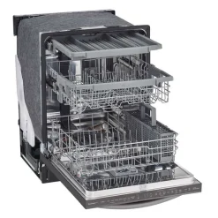 LG Dishwasher Built-In Black Stainless Steel 24