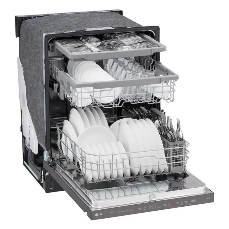 LG Dishwasher Built-In Black Stainless 24" 46dB - LDPH5554D