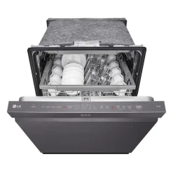 LG Dishwasher Built-In Black Stainless 24
