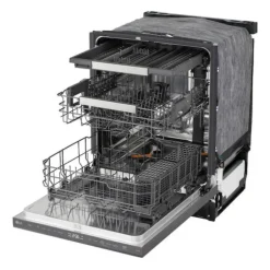 LG Dishwasher Built-In Black Stainless 24" 46dB - LDNPQ555D