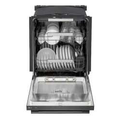 LG Dishwasher Built-In Black Stainless 24