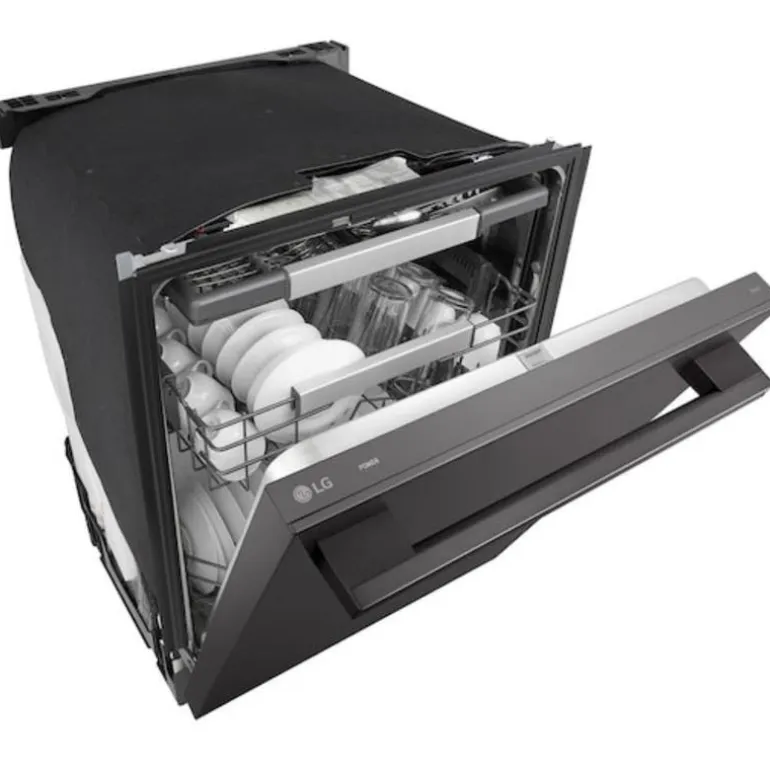 LG Dishwasher Built-In Black Stainless 24" 42dB - LDNTH753D