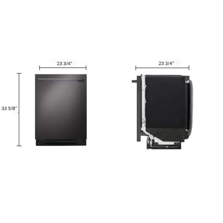LG Dishwasher Built-In Black Stainless 24" 42dB - LDNTH753D