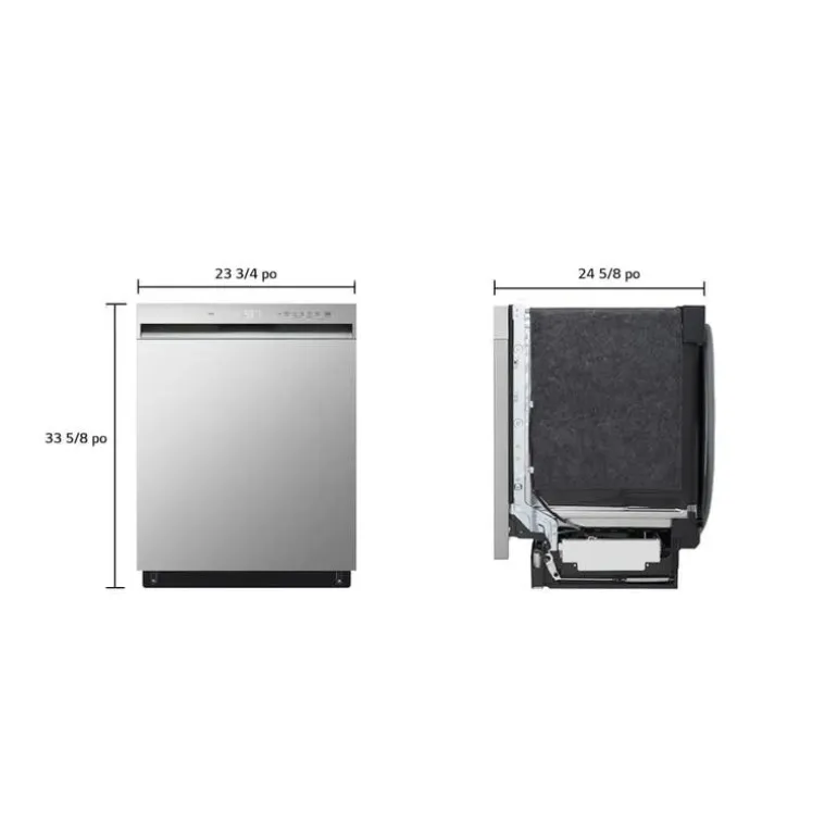 LG Dishwasher Built-In Stainless Steel 24" 50dB - LDFC3532S