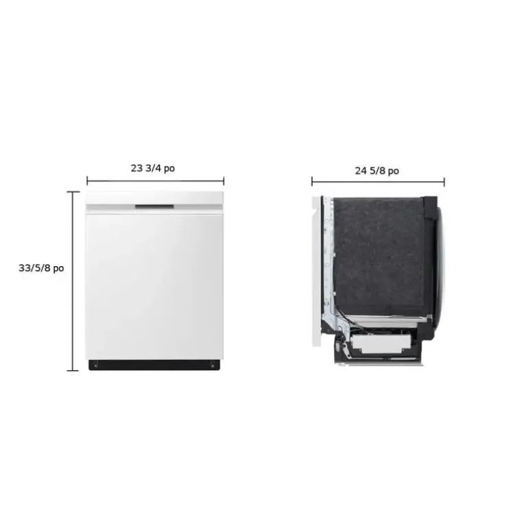 LG Dishwasher Built-In White 24" 48dB - LDPN4542W