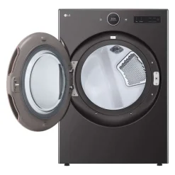 LG Dryer Front-Load Black Stainless 27