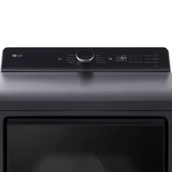 LG Dryer Front-Load Black 27