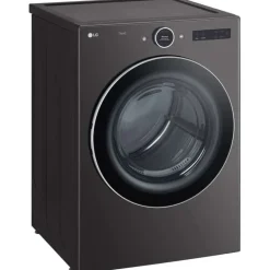 LG Dryer Front-Load Black Stainless 27