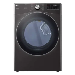 LG Dryer Front-Load Black Stainless Steel 27