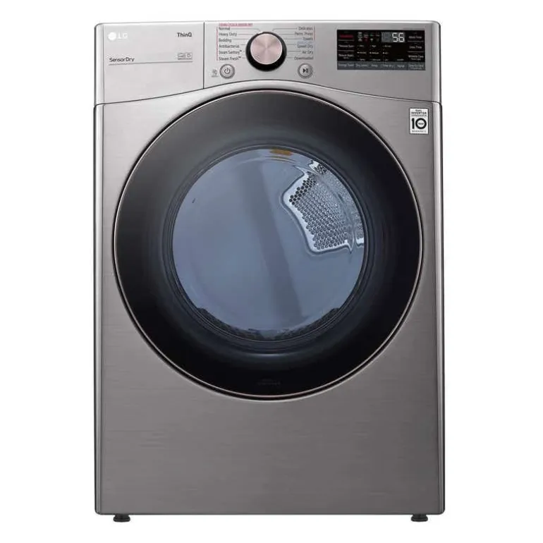 LG Dryer Front-Load Graphite Steel 27" - DLEX3850V