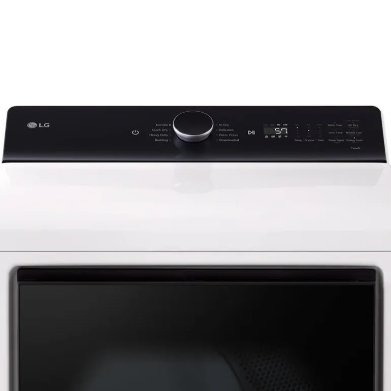 LG Dryer Front-Load White 27" - DLE8400WE
